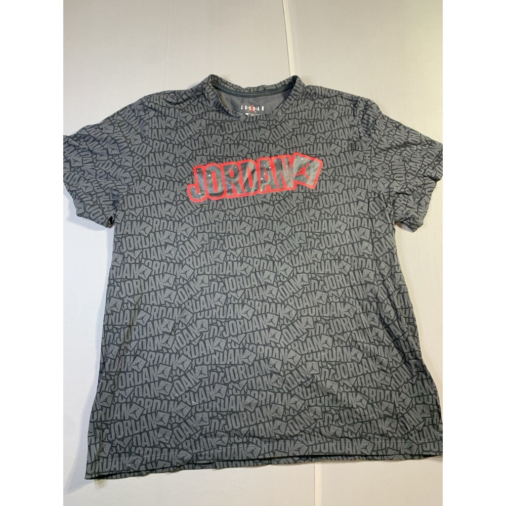 Jordan AOP Sticker Shirt Size XXL 2XL